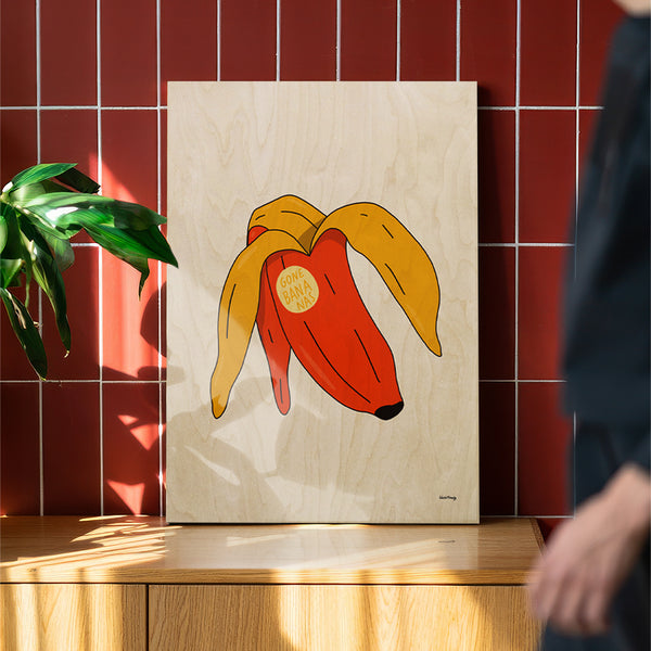 Karolin Frimodig - Gone bananas, red