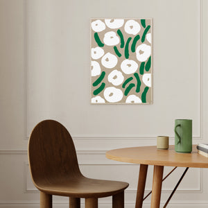 RATIA - Nuppunen, white/green