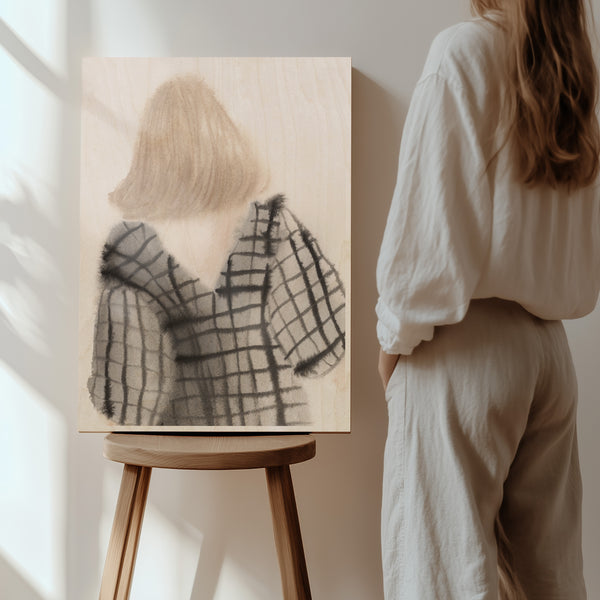 Fanni Laukkanen - Alone in Black windowpane