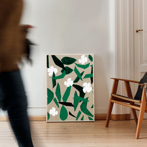 RATIA - Rakastaa ei rakasta, green/white
