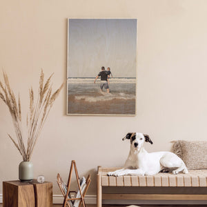 50x70cm Original Plywood Print